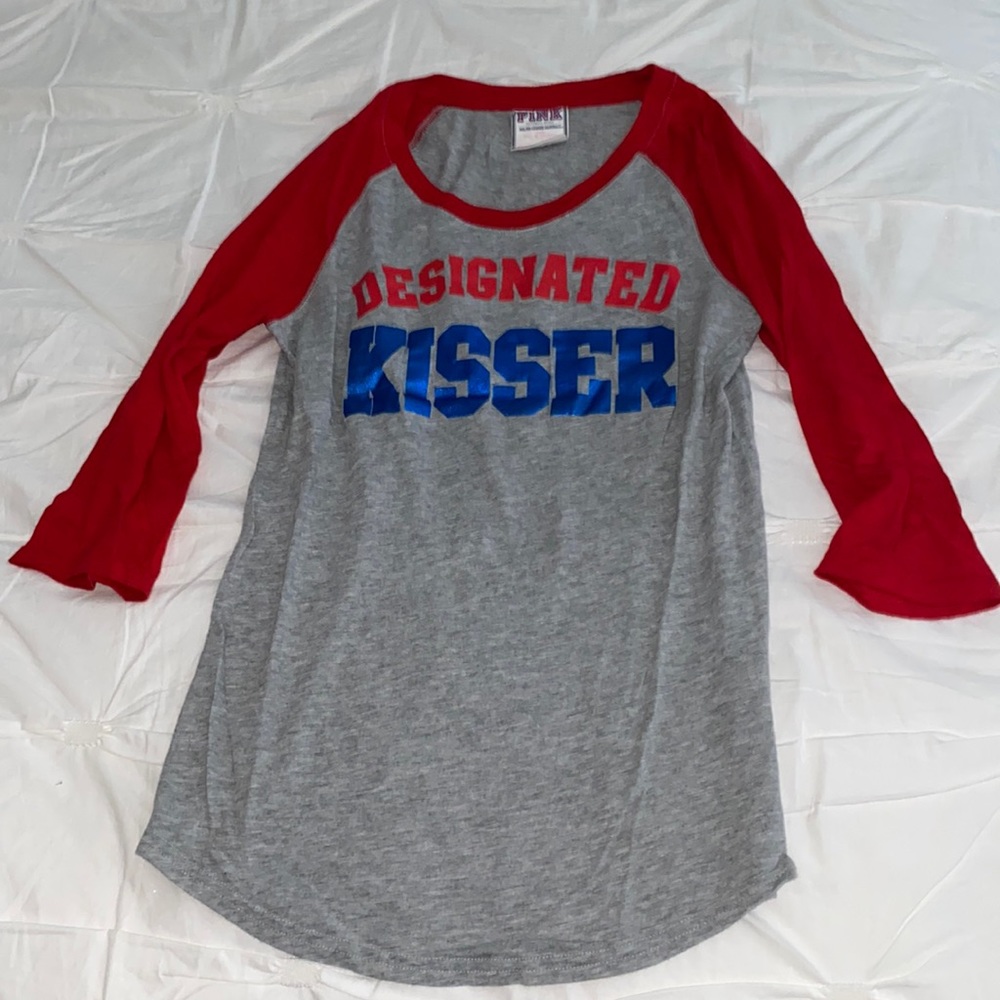 EUC Philadelphia Phillies PINK Victoria’s Secret Baseball Tee